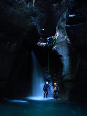 Karibský canyoning
