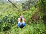 Karibský ziplining