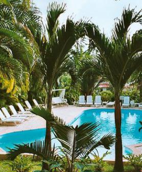 Guadeloupský hotel Habitation Grande Anse s bazénem
