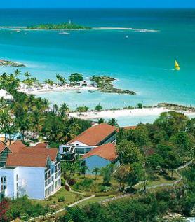 Guadeloupský hotel La Creole Beach & Spa u moře