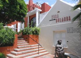Karibský ostrov Curacao s muzeem Kura Hulanda
