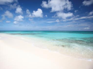Karibský ostrov Anguilla a pláž