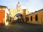 Guatemalské město Antigua